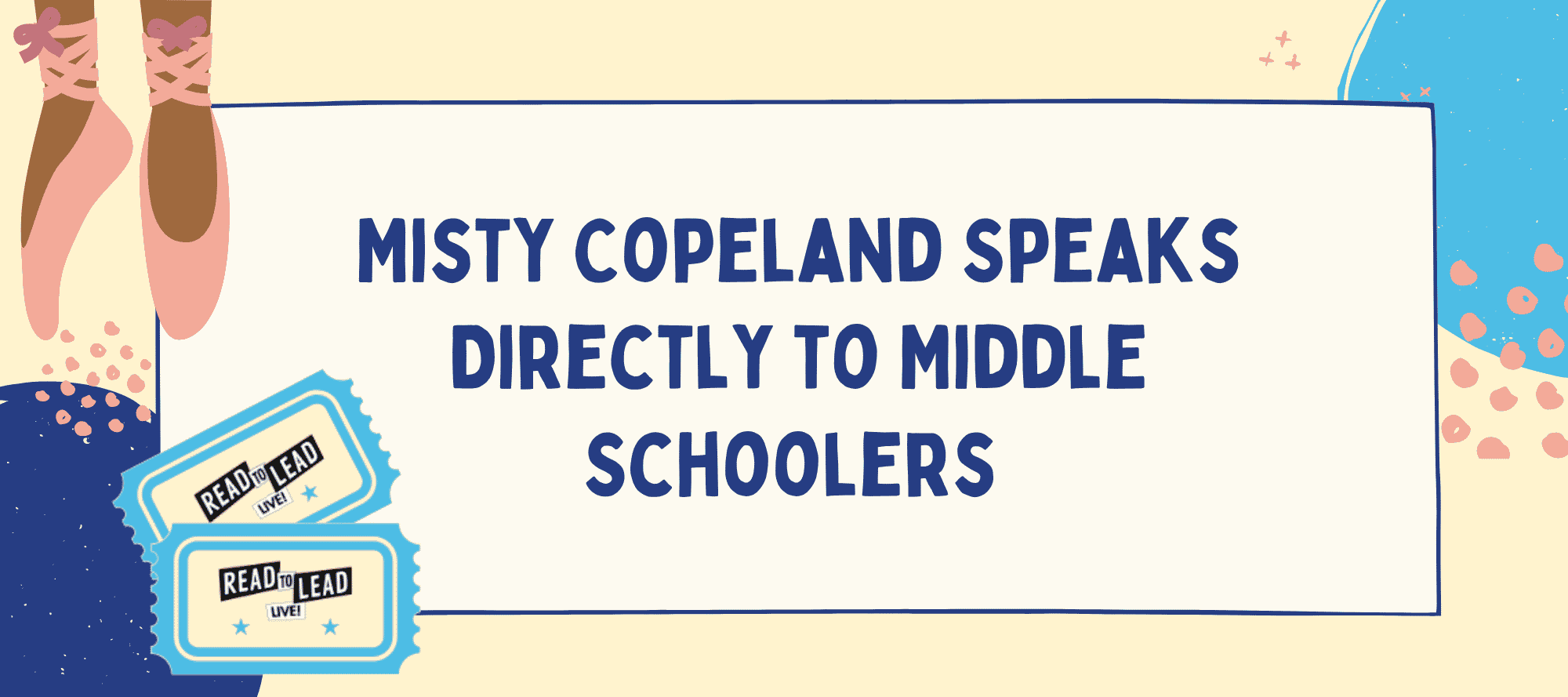 Misty Copeland on Read to Lead Live