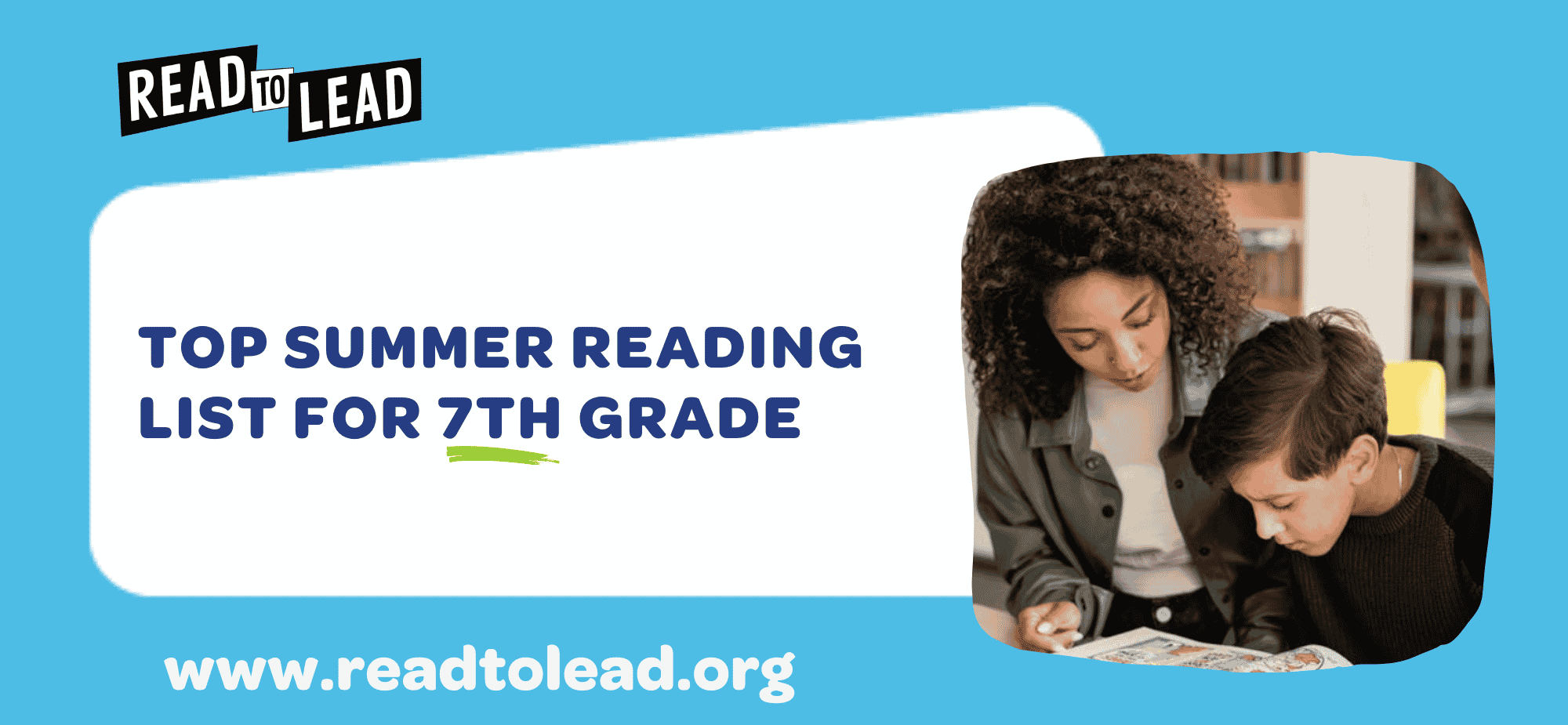 Top Summer Reading List for 7th Grade Read to Lead